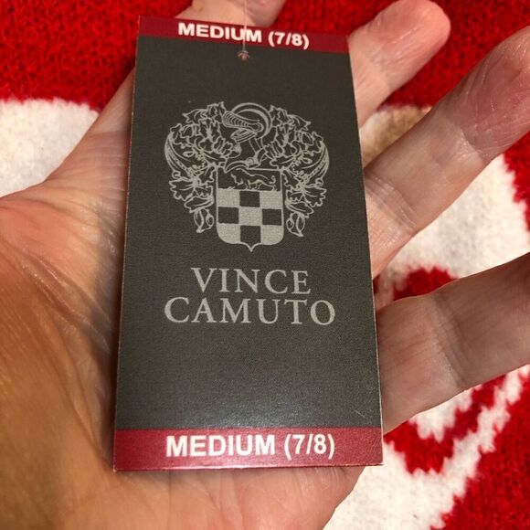 VINCE CAMUTO - Girls Sz M (7-8) “Love” Sweater in Cozy Acrylic/Poly Blend. CUTE! - Picture 6 of 13